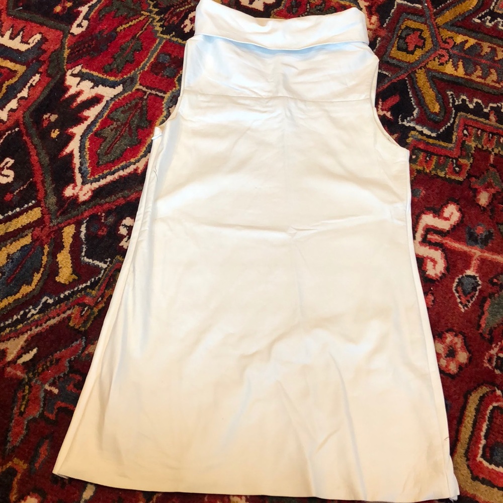 White Leather Tunic